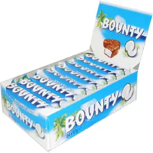 Bounty Top Chocolate Bar 21g/Milka/ Bounty/Twix/chocolate em wafers Bounty caramelo cookies bares único