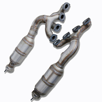 Yueyang High Flow Three Way Catalytic Converter for 7 Series E60/E63/E65/N62 750Li/550i/650i Gasoline Front Stainless Steel