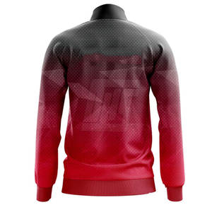 Chaqueta Deportiva Sublimada con Cierre de Cremallera de Cuarto para Hombre, Cómoda y Elástica, para Deportes y Sesiones de Gimnasio - Product Image 3