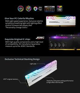 Memoria PC de jeu 32 Go 3200MHz DDR4 ram avec rvb - Product Image 4