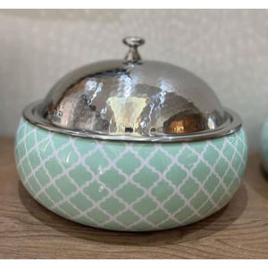 Restauration Hôtel Ware Mariage Serveur De Nourriture Ware Pots Ensemble De 2 Ramadan Décor Noir Vadrouille Travail Casserole Hot Pot - Product Image 5