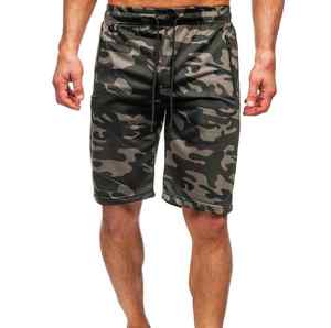 Venta caliente de los hombres de rizo francés 100% pantalones cortos de algodón de alta calidad transpirable Jogger logotipo personalizado venta al por mayor tamaño High Street - Product Image 3