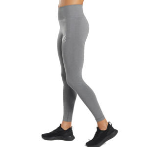 Collants d'entraînement sans couture taille haute pour femmes avec motif solide pour Gym & Training Lifting Yoga Pants - Product Image 3
