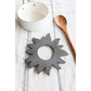 Sunflower <b>Trivet</b> Hot Pot Holder Sunflower Rustic Kitchen Decor Botanical Farmhouse Cooking Gift Floral Home - Product Image 1