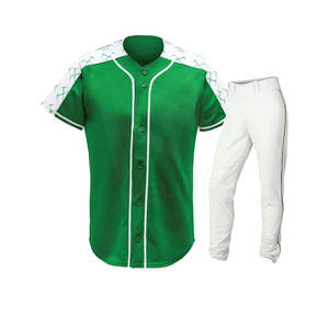 Uniformes de béisbol y softbol personalizados con el mejor diseño, nueva impresión personalizada en blanco famosa para ropa deportiva de talla grande - Product Image 5