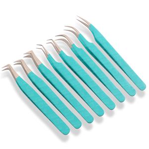 แหนบต่อขนตาปลอมไทเทเนียมไฟเบอร์ควบคุมและความแม่นยำสูงสุดกำหนดชื่อแบรนด์ได้เอง - Product Image 4