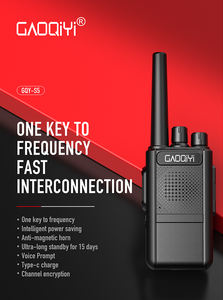 Radio HT Profesional GMRS UHF GTYD GQY-S5 dengan Charger USB, Suara Jernih, Daya Tahan Baterai Ultra Panjang, Jangkauan Jauh - Product Image 5