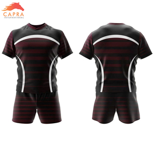 2025 Hommes Rugby Uniforme Personnalisé OEM Anti Stretch Football Logo Style Sportswear Rugby Uniforme - Product Image 3