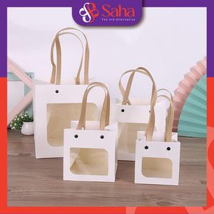 Customizable Kraft Paper <b>Bag</b> With OEM Printing Cute Design for Small Gifts & Jewelry Packaging Fancy <b>Craft</b> <b>Bag</b> With Logo Name - Product Image 4