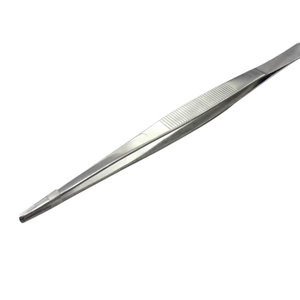 Pinzas de Acero Inoxidable de Grado Médico, Rectas y Curvas, Instrumentos Quirúrgicos, Pinzas para Apósitos - Product Image 1