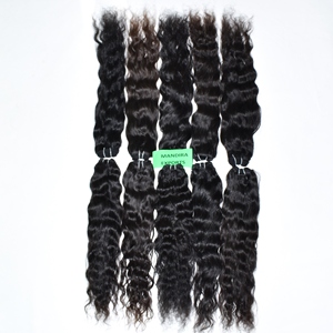 วิกต่อผมมนุษย์ผมหยิกสีดำไม่ผ่านกระบวนการทำ100% ธรรมชาติ - Product Image 3