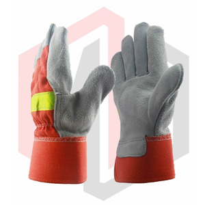 ถุงมือนิรภัยหนังป้องกันมือเต็มรูปแบบใส่สบายถุงมือทำงานดีไซน์ล่าสุดสำหรับผู้ใหญ่ - Product Image 3