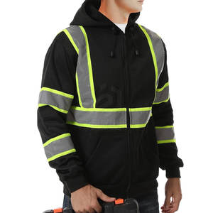 Vêtements de travail réfléchissants Sweat à capuche de sécurité Sweat à capuche de sécurité imperméable Vêtements de travail Sweat à capuche de sécurité pour hommes - Product Image 5