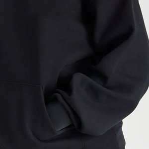 Survêtements noirs à logo personnalisé très demandés, pantalons décontractés, survêtements à capuche pour femmes, respirants, pour l'extérieur, style streetwear - Product Image 6