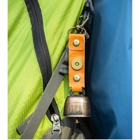 Clochette Répulsive d'Ours pour Extérieur avec Boucle de Suspension, Accessoire Porte-clés, Clochettes Durables en Métal de Fer pour Randonnée, Camping et Sécurité des Animaux