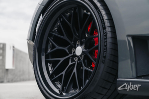 ล้อฟอร์จ HR E S200 สำหรับรถซูเปอร์คาร์  ทำจากอลูมิเนียมอัลลอย สำหรับ Lamborghini Aventador <span class=keywords><strong>SV</strong></span> Ferrari 488 GTB BMW Benz Audi Range Rover VW - Product Image 3