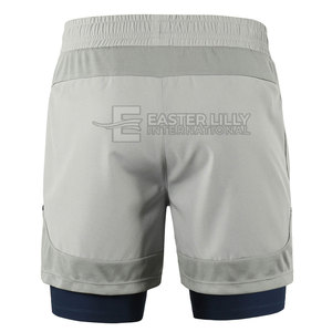 Pantalones Cortos Deportivos para Hombre, Uso en Exteriores, Precio al por Mayor, Logotipo Personalizado, Talla Grande, Ligeros, Hechos en Pakistán - Product Image 2
