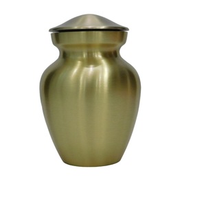 Top cổ điển với Paw in Brass lưu niệm hỏa Táng urns Chất lượng cao nhất kim loại tang lễ lưu niệm urns với Nâu thiếc hoàn thành - Product Image 5
