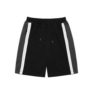 Venta al por mayor de alta calidad de algodón francés Terry Side Split color bloque pantalones cortos personalizados sudor corto para los hombres - Product Image 6