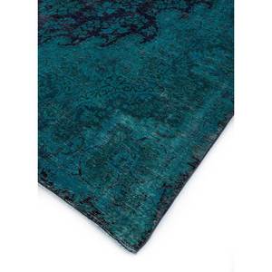 Tapis en laine noué à la main vert vintage, grand format, Pae-4059, motif médaillon abstrait rectangulaire pour la maison, le salon, le couloir - Product Image 2