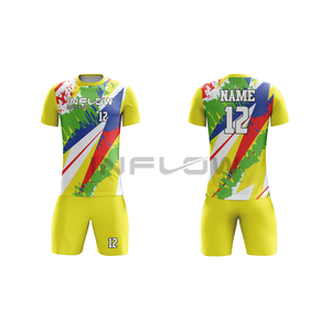 ชุดเสื้อเจอร์ซีย์ฟุตบอลผ้าโพลีเอสเตอร์100% เสื้อทีมเสื้อเจอร์ซีย์เสื้อทีมฟุตบอลปรับแต่งได้ - Product Image 2