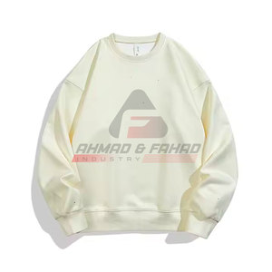 Nuevo diseño de sudaderas con diamantes de imitación de la mejor calidad MOQ bajo precio al por mayor sudaderas con diamantes de imitación para hombres - Product Image 4