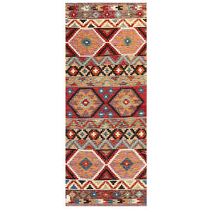 พรมกิลิมไมมาณา อัฟกานิสถาน ขนาด 203 x 83 ซม. ชุดพรมพื้นเมืองแบบดั้งเดิมของอัฟกานิสถาน - Product Image 1