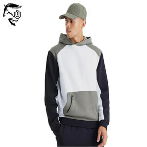 Survêtement à capuche de haute qualité pour hommes Regular Fit Raglan Color Block Tailles et différentes couleurs d'hiver - Product Image 3