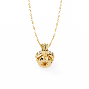 Pendentif en or 18 carats avec un magnifique diamant cultivé en laboratoire pour femmes - Product Image 6