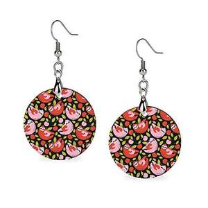 Conjunto de pendientes hechos a mano para hombre, diseño estampado de madera, moda al por mayor, ropa de fiesta, soporte para todas las estaciones - Product Image 2