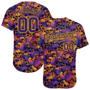 Nueva ropa de calle Verano Precio bajo Camisa de béisbol simple Jersey Sublimado Jersey de béisbol Jersey transpirable - Product Image 1