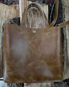 Premium femmes sac fourre-tout en cuir véritable sac à main sac à bandoulière mode grande capacité LTB-0251 de bureau - Product Image 5