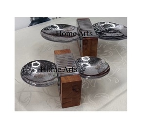 Stainless Steel And Wood Chocolates Bowl Fabulous Design Customized Size Chocolates Bowl For Best Selling - Product Image 1