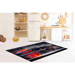 Alfombra Estampada - Alfombras Modernas para Habitación de Niños y Colección de Alfombras de Fórmula Uno, con Pelo Suave - Product Image 4