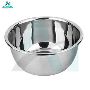 Cuenco universal redondo de acero inoxidable ALMAC diseñado para uso médico hueco en hospitales, clínicas y laboratorios duraderos - Product Image 1