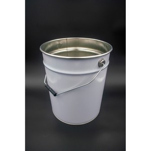 Cubos cónicos de hojalata personalizables de 292 mm con tapa de orejeta o tapa de cierre de anillo y capacidad total de 13,5 hasta 28 LT - Product Image 2