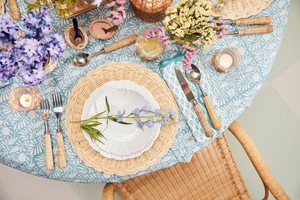 Mantel Individual de ratán redondo hecho a mano, elegante, Natural, para mesa de comedor, decoración del hogar, venta al por mayor, de Vietnam - Product Image 2