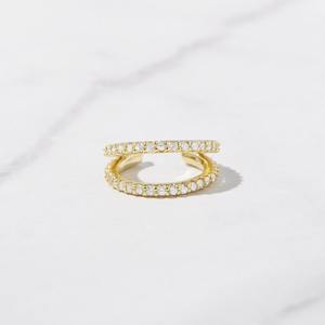 เครื่องประดับต่างหูคลาสสิกสำหรับผู้หญิงเครื่องประดับเงินสไตล์ Boho 925เงินสีขาวโทแพซต่างหูแฮนด์เมด - Product Image 1