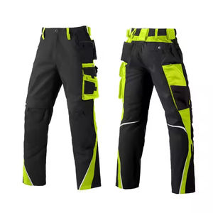 Pantalon Cargo de Construction haute visibilité avec Logo personnalisable Nouveau design Vêtements de travail en polyester imperméable Vêtements de sécurité hautement réfléchissants - Product Image 6