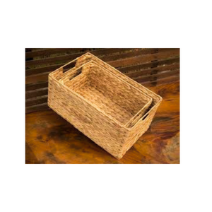 Cesta de jacinto de agua de buena calidad, artesanía multifunción ecológica, diseños personalizados, fabricante de Vietnam - Product Image 1