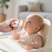 Ensemble de produits pour bébés nouveau-nés, accessoires, biberon anti-colique rose en PPSU, calibre 60, articles pour bébés, fabrication de produits