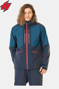 Spring Outdoor Softshell Hooded Jackets <b>Coats</b> <b>Waterproof</b> Breathable Reversible Stand Sportswear Casual 100% Polyester Standard - Product Image 2