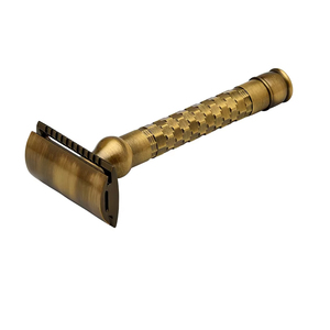 Maquinilla de afeitar de seguridad para hombre al por mayor OEM maquinilla de afeitar reutilizable ajustable disponible a buen precio - Product Image 1