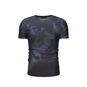 Camisetas de secado rápido personalizadas unisex Camiseta deportiva para hombre con estampado de logotipo Camisetas sublimadas personalizadas unisex - Product Image 5