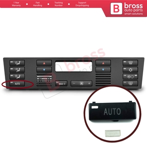 BDP88-4 Air Conditioner Heater Climate Control Auto Button <b>Cover</b> for X5 E53 2000-2006 5 Series E39 1996-2003 64116915812 - Product Image 5