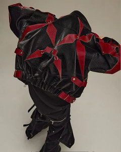 Cyberpunk Techwear Vestes Hommes Zips Imperméables Fonction Capuche Attachée Ninja Veste Hommes Techwear Cyberpunk Vêtements - Product Image 6