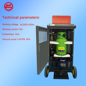 Automobile double système climatisation entièrement automatique R1234yf R134a réfrigérant <span class=keywords><strong>Recharge</strong></span> <span class=keywords><strong>gaz</strong></span> remplissage <span class=keywords><strong>voiture</strong></span> AC récupération Machine - Product Image 5