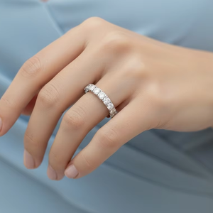 Bague de promesse éternelle minimaliste et élégante pour femmes - Product Image 5