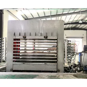 प्लाईवुड फॉर्मिका के लिए नई प्रकार की 600 टन हाइड्रोलिक हॉट प्रेस मशीन