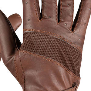 Gants d'équitation antidérapants en cuir d'hiver professionnels légers à doigts complets Design personnalisable quantité minimale de commande bas unisexe - Product Image 6
